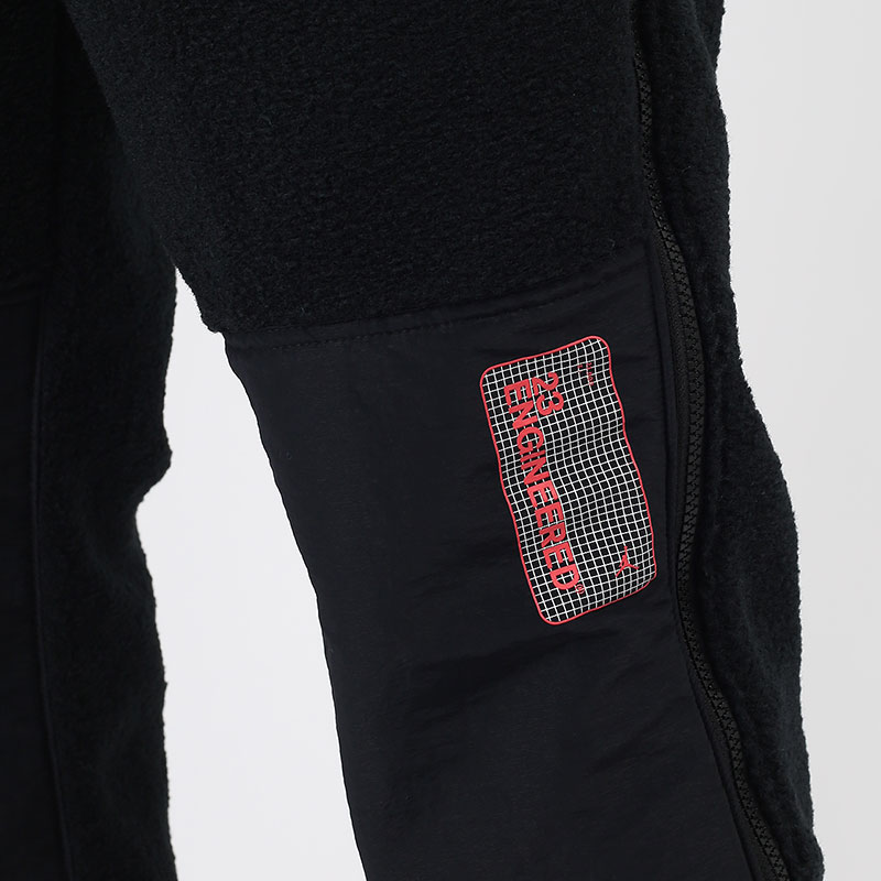 мужские черные брюки Jordan 23 Engineered Zipped Fleece Trousers CV1098-010 - цена, описание, фото 4